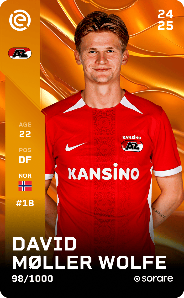 David Møller Wolfe 2024-25 • Limited 98/1000