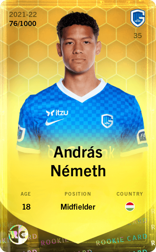 András Németh 2021-22 • Limited 76/1000