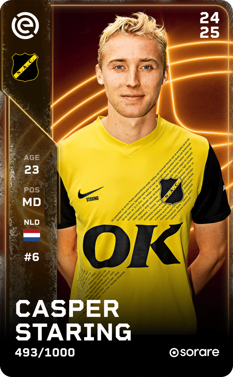 Casper Staring 2024-25 • Limited 493/1000