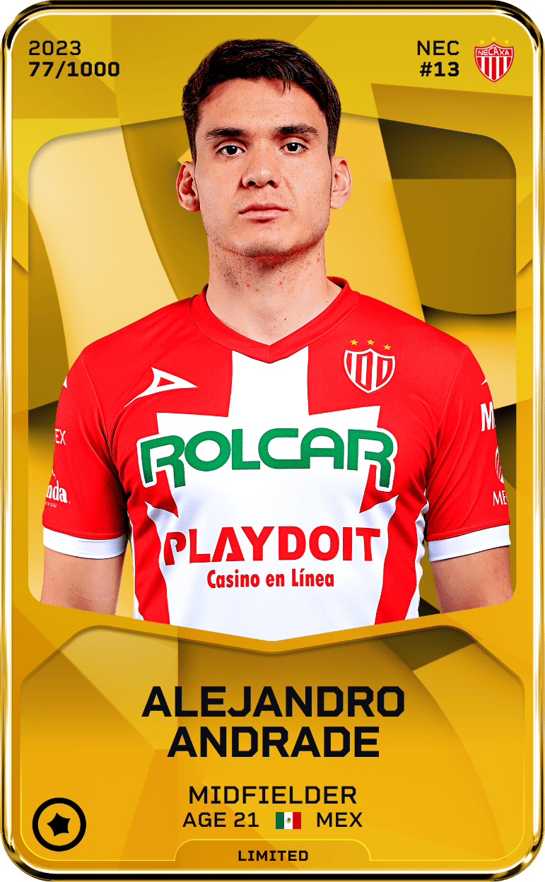 Alejandro Andrade 2023-24 • Limited 77/1000