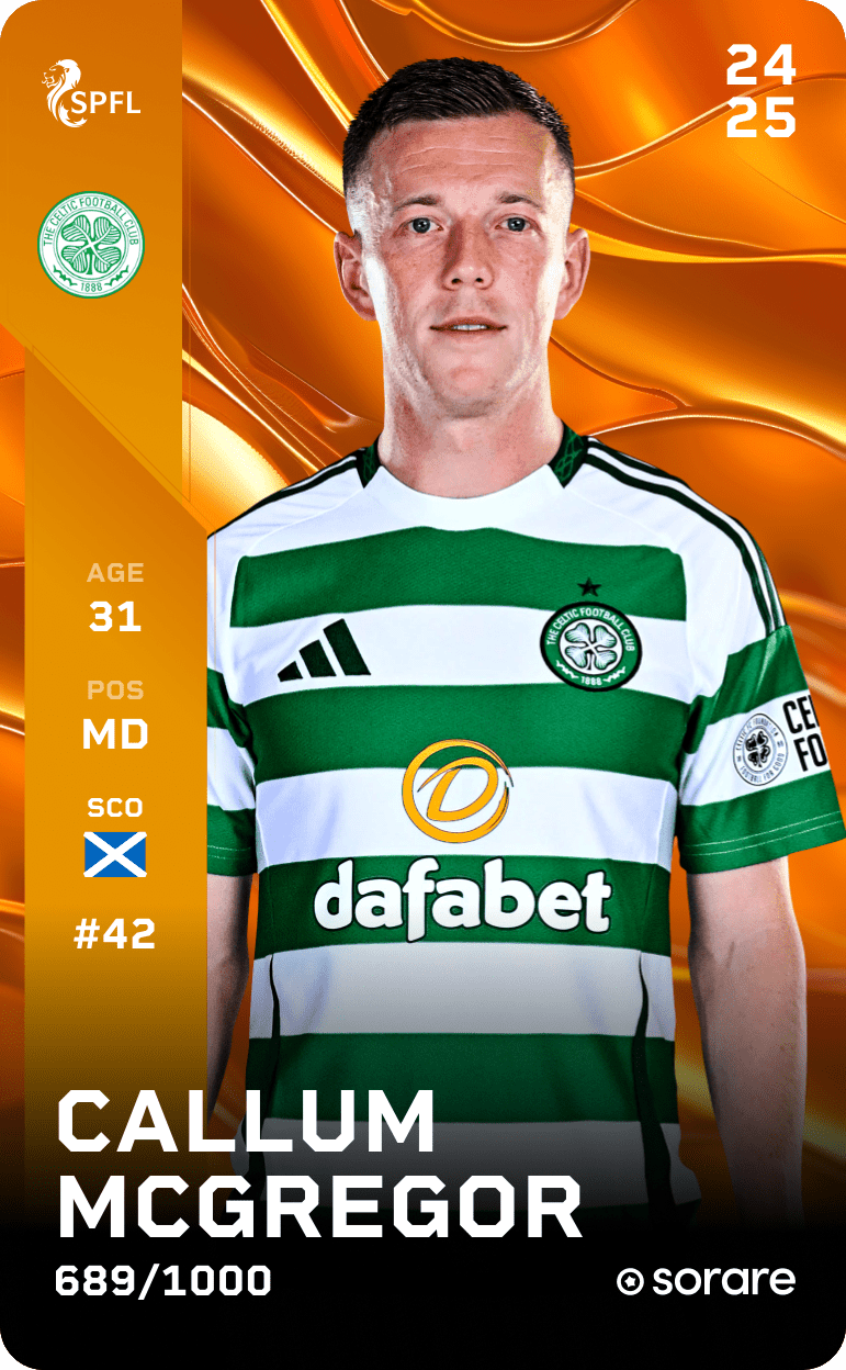 Callum McGregor 2024-25 • Limited 689/1000