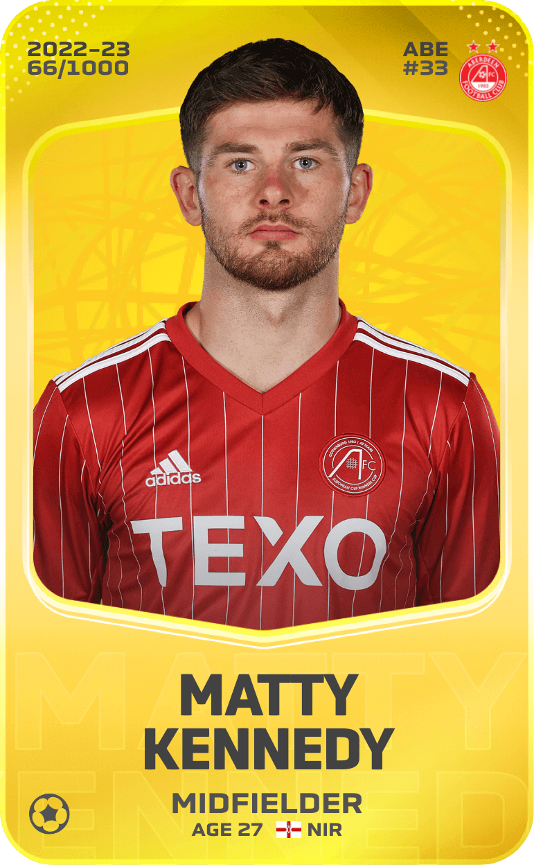 Matty Kennedy 2022-23 • Limited 66/1000