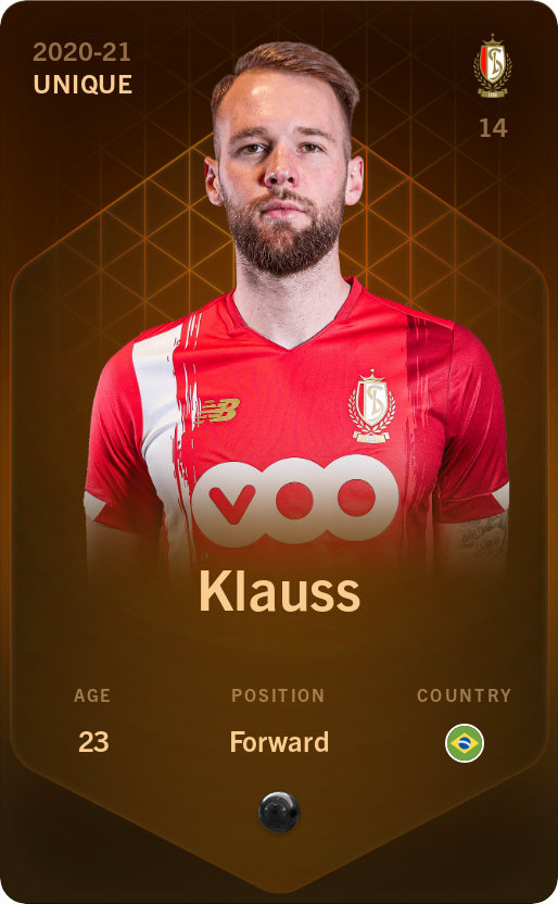 Sorare - Sorare Official - Klauss 2020-21 • Unique - NFT # 30605799347405856258541773179237623767347904680977604775500898375489816284176