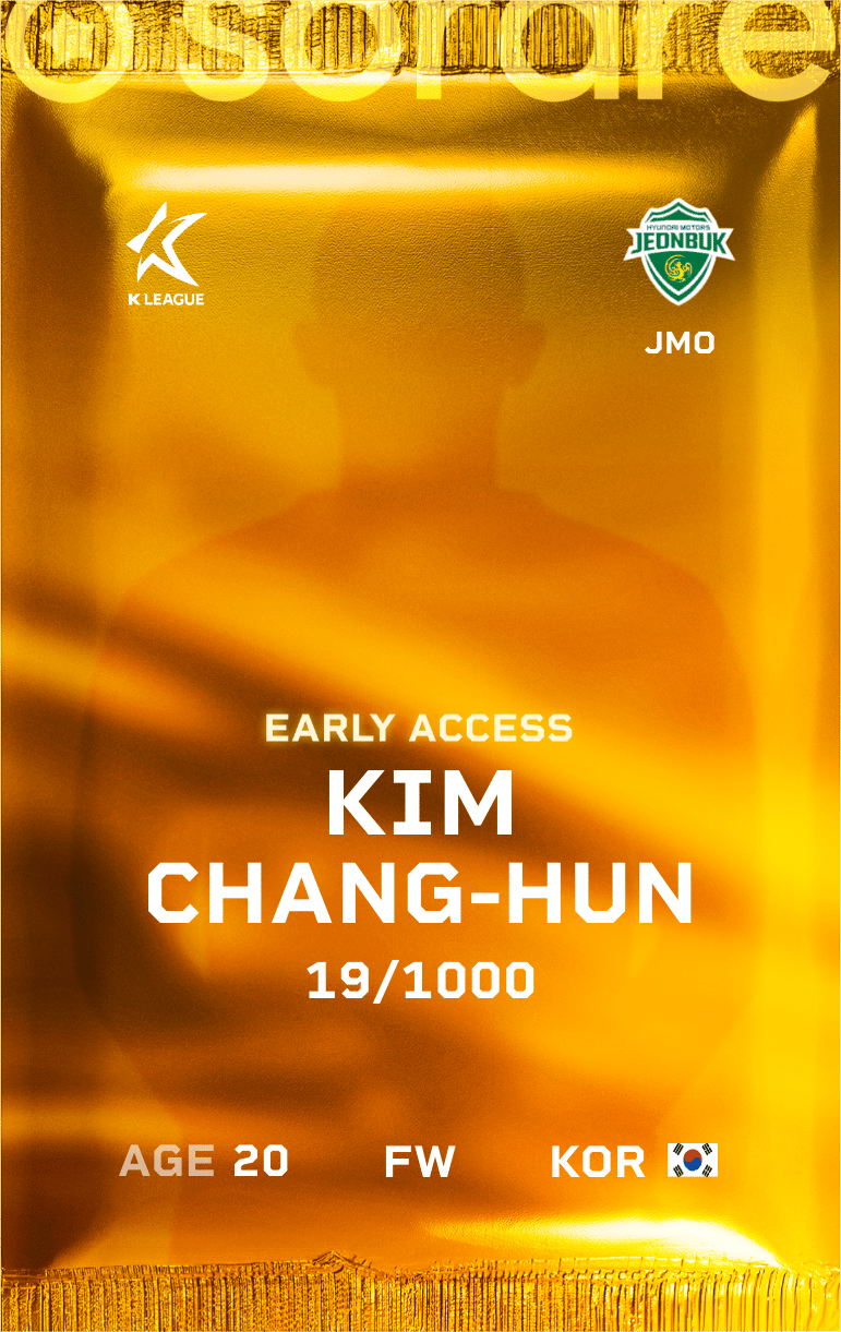 Kim Chang-Hun 2025-26 • Limited 19/1000