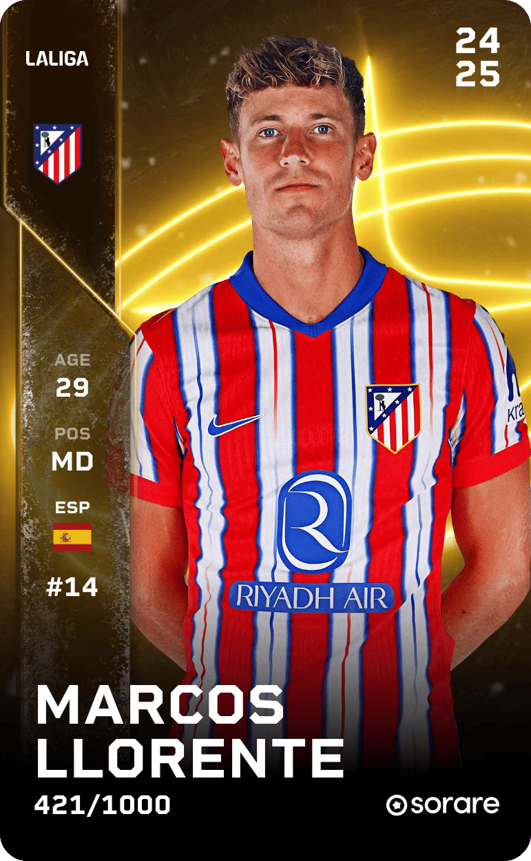 Marcos Llorente 2024-25 • Limited 421/1000