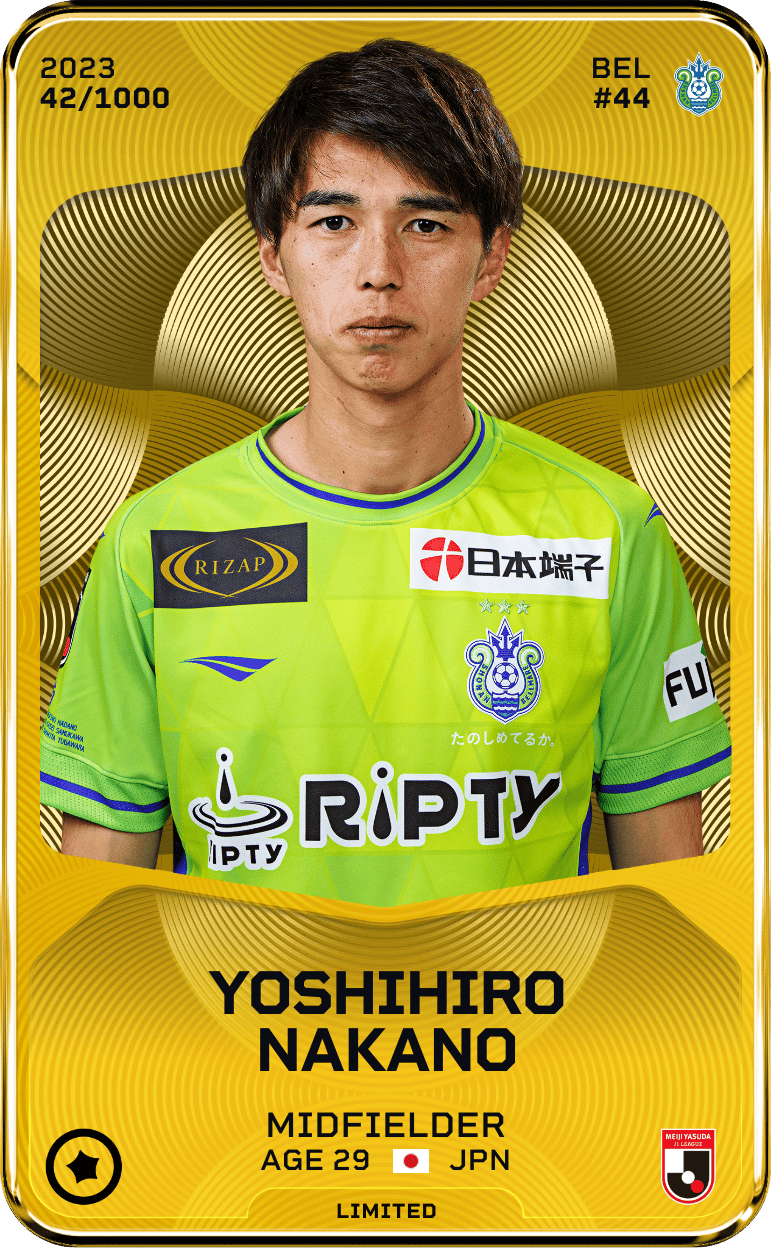 Yoshihiro Nakano 2023-24 • Limited 42/1000
