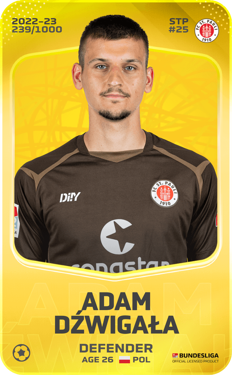 Adam Dźwigała 2022-23 • Limited 239/1000