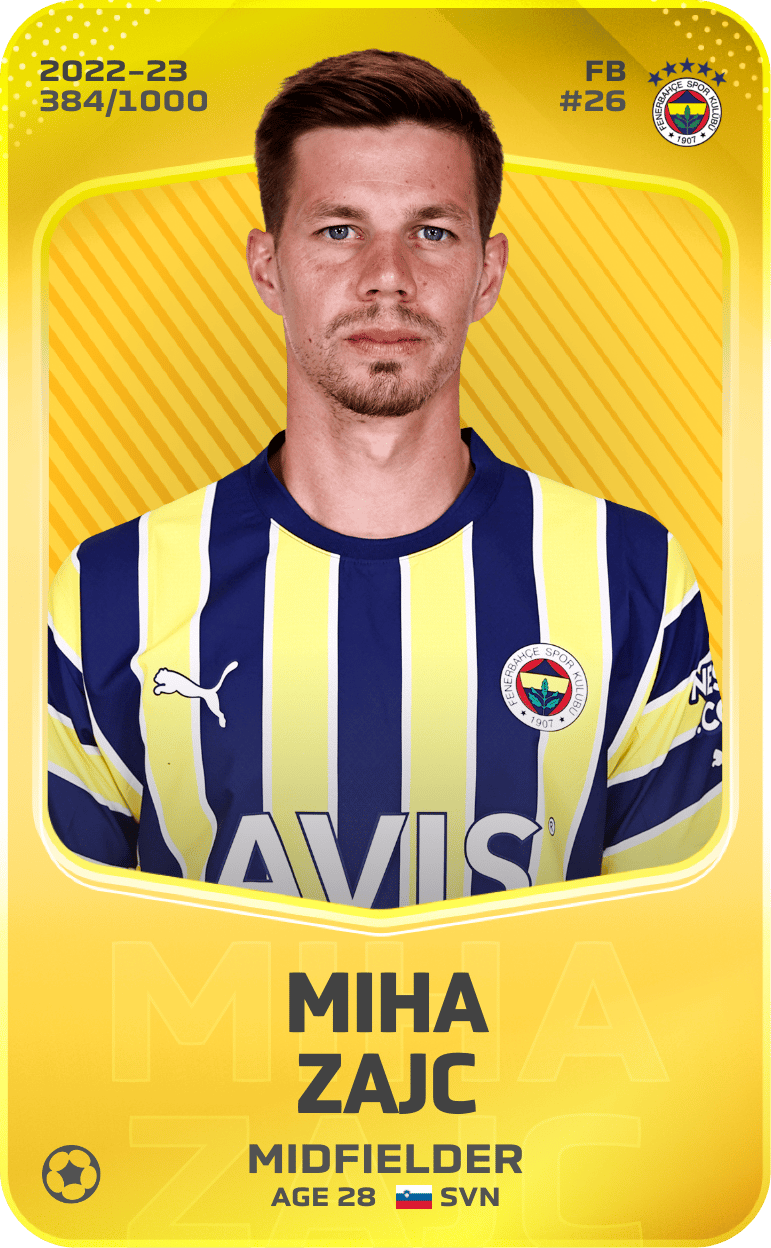 Miha Zajc 2022-23 • Limited 384/1000
