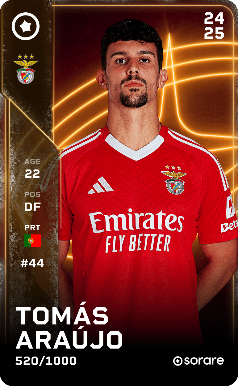Tomás Araújo 2024-25 • Limited 520/1000