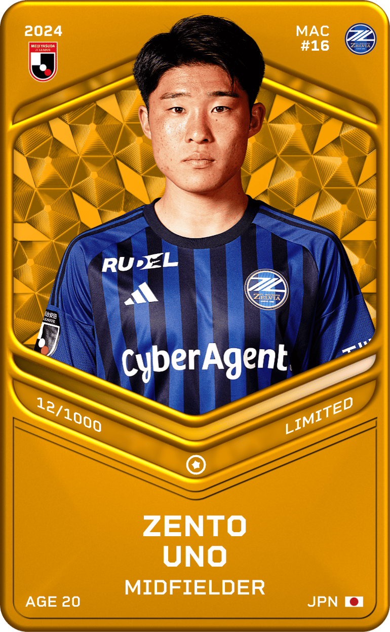Zento Uno 2024-25 • Limited 12/1000