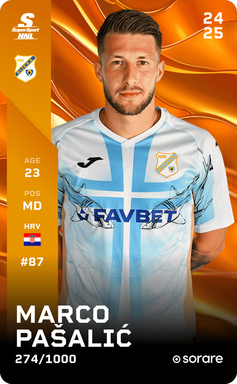 Marco Pašalić 2024-25 • Limited 274/1000