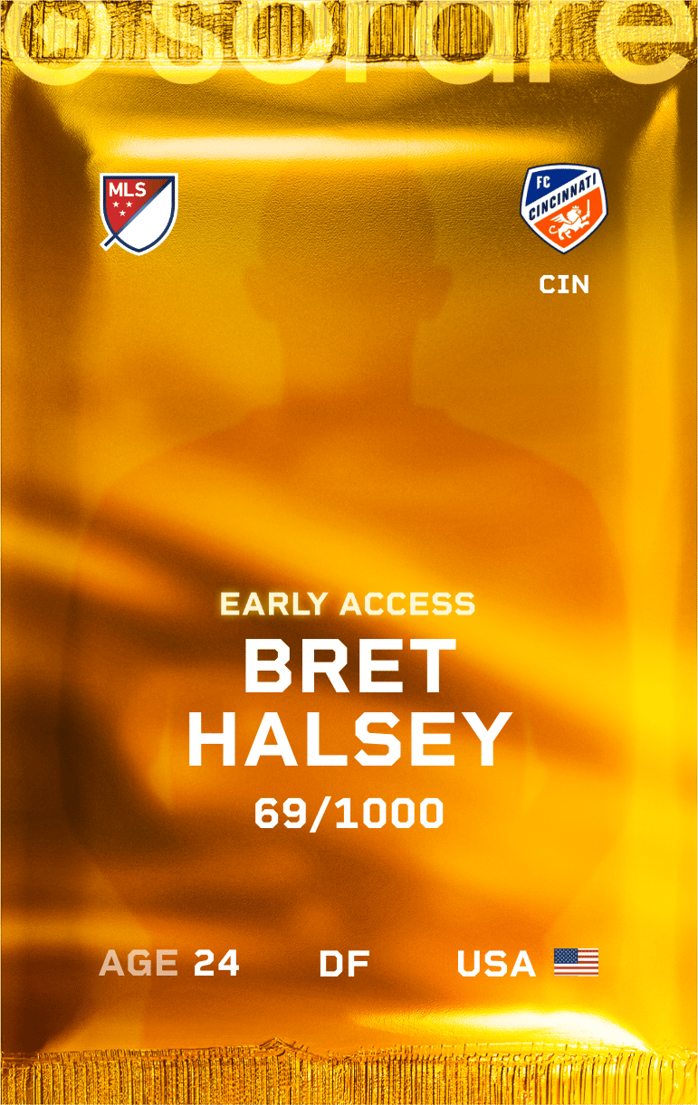 Bret Halsey 2025-26 • Limited 69/1000