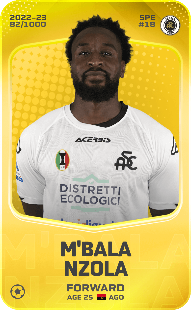 M'Bala Nzola 2022-23 • Limited 82/1000