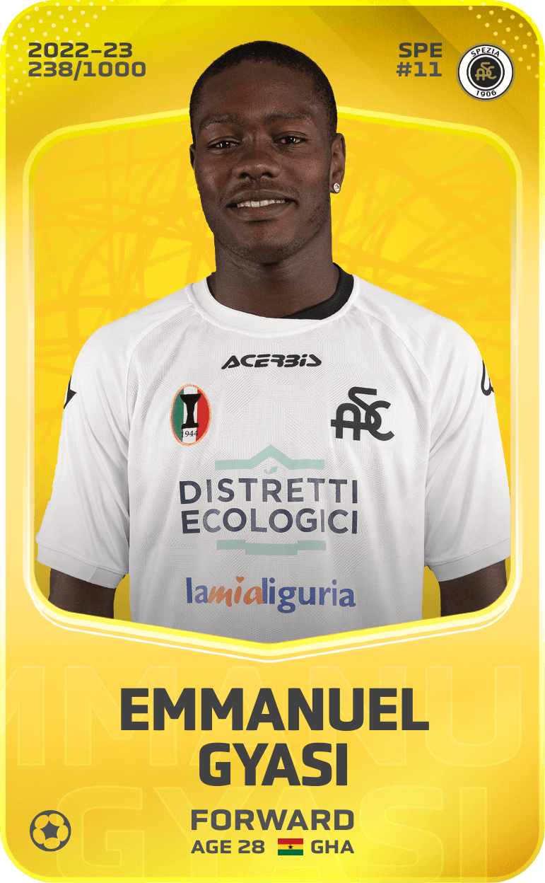 Emmanuel Gyasi 2022-23 • Limited 238/1000