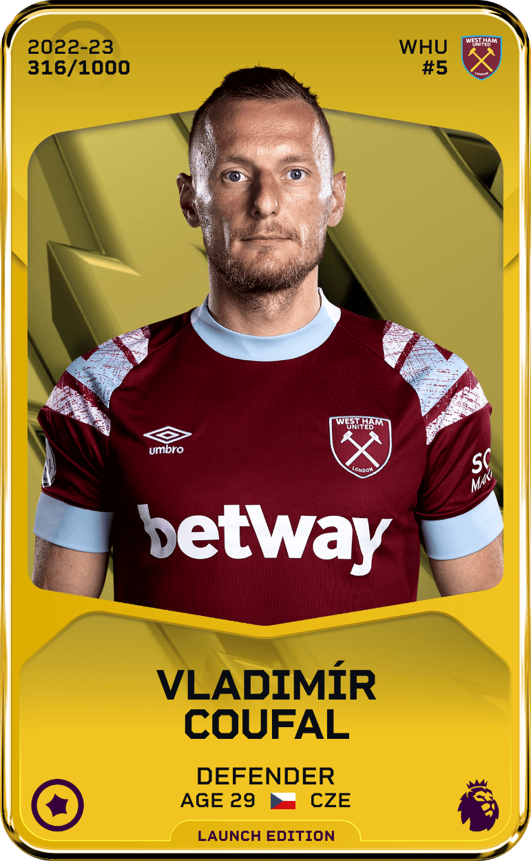 Vladimír Coufal 2022-23 • Limited 316/1000