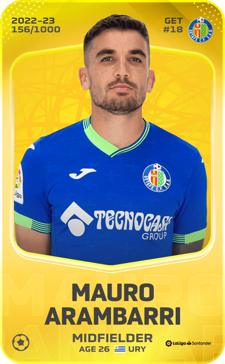 Mauro Arambarri 2022-23 • Limited 156/1000