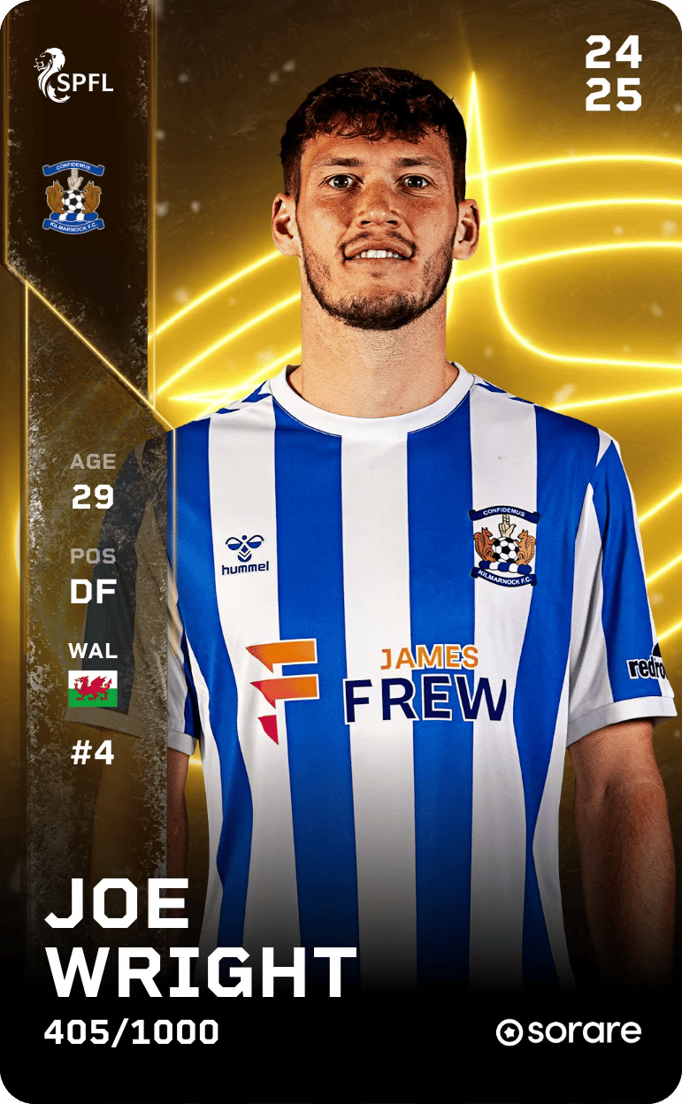 Joe Wright 2024-25 • Limited 405/1000
