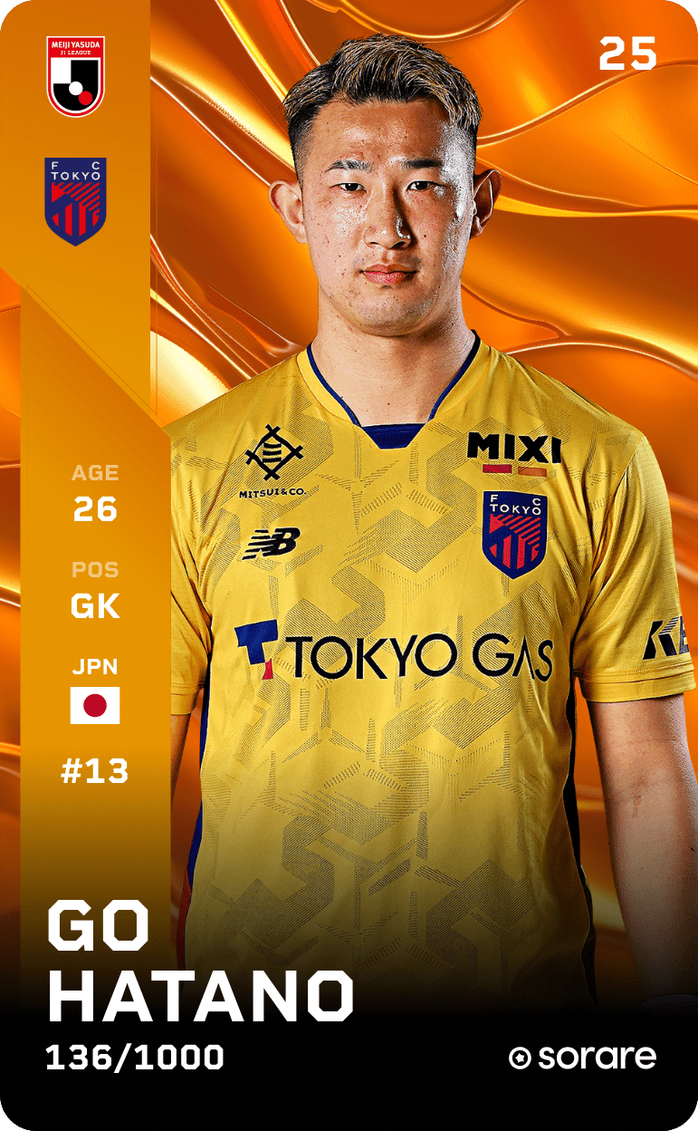 Go Hatano 2025-26 • Limited 136/1000