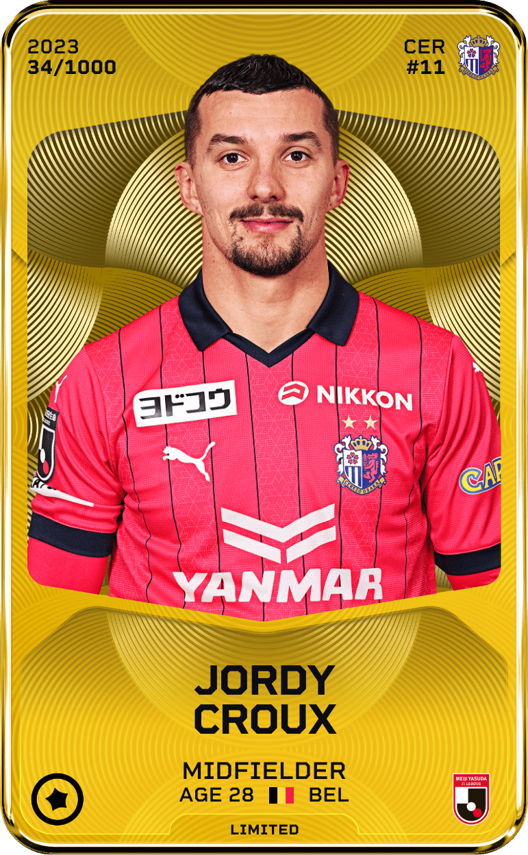 Jordy Croux 2023-24 • Limited 34/1000