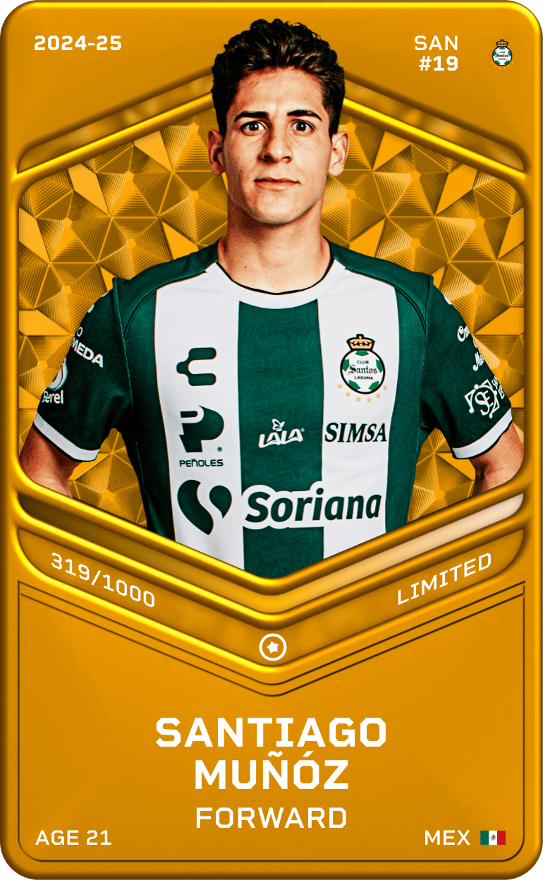 Santiago Muñóz 2024-25 • Limited 319/1000