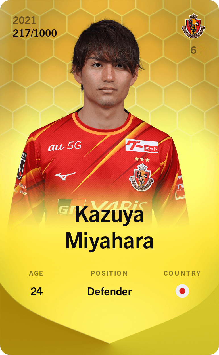Kazuya Miyahara 2021-22 • Limited 217/1000