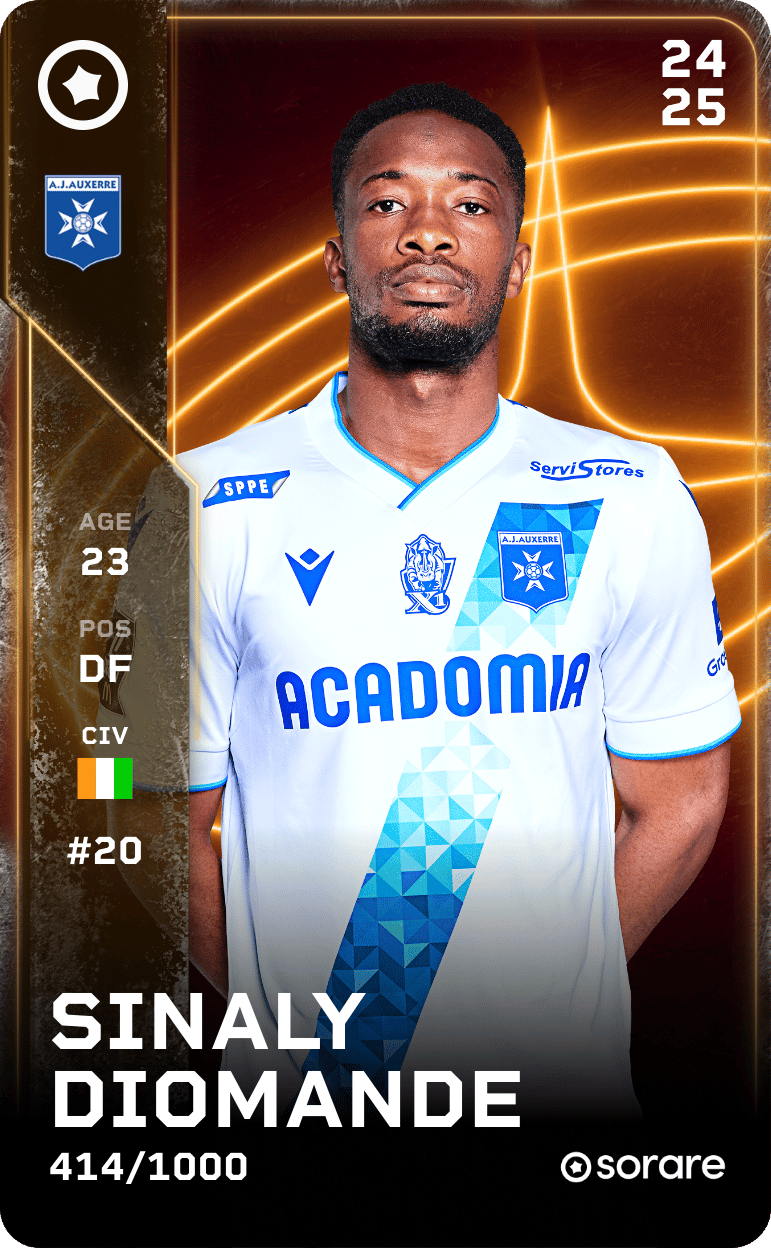 Sinaly Diomande 2024-25 • Limited 414/1000