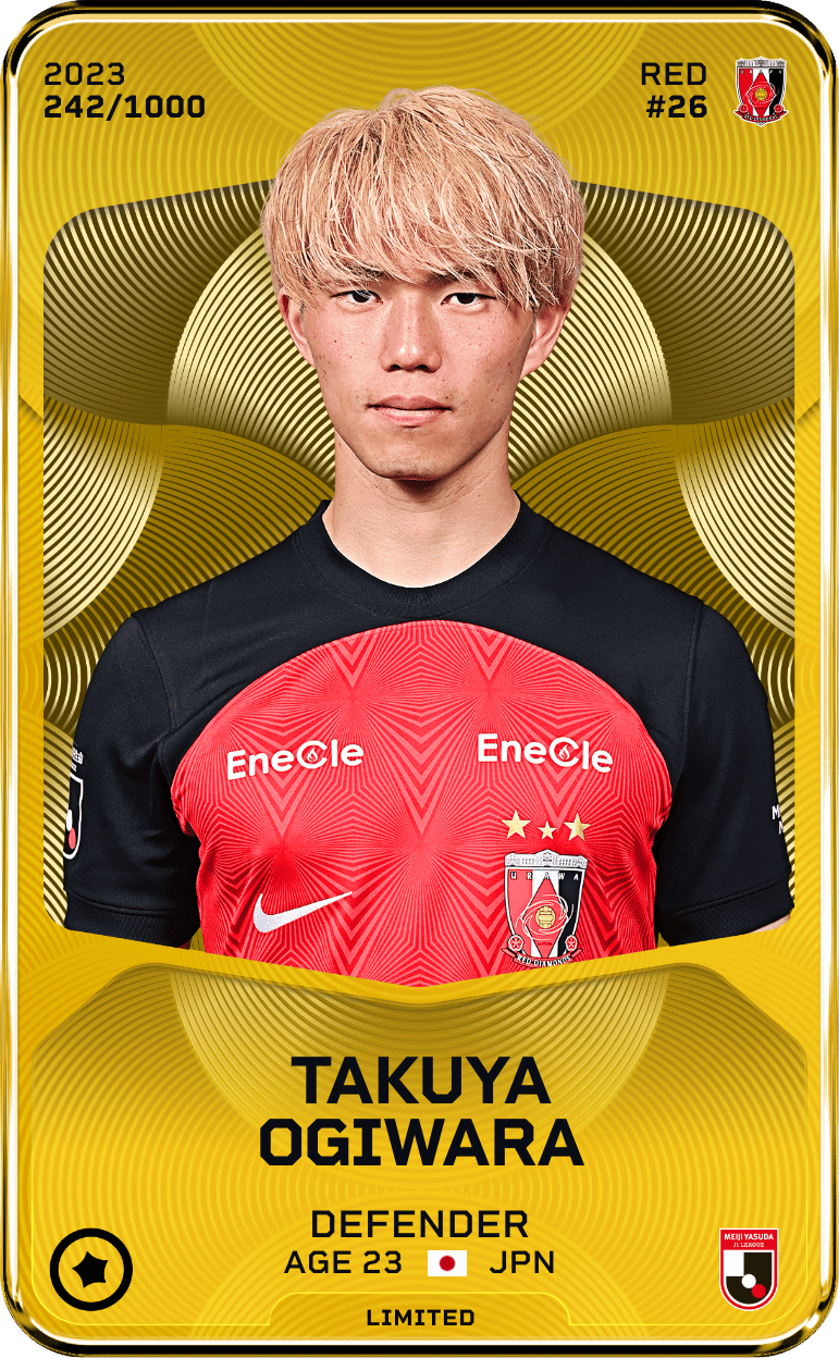 Takuya Ogiwara 2023-24 • Limited 242/1000