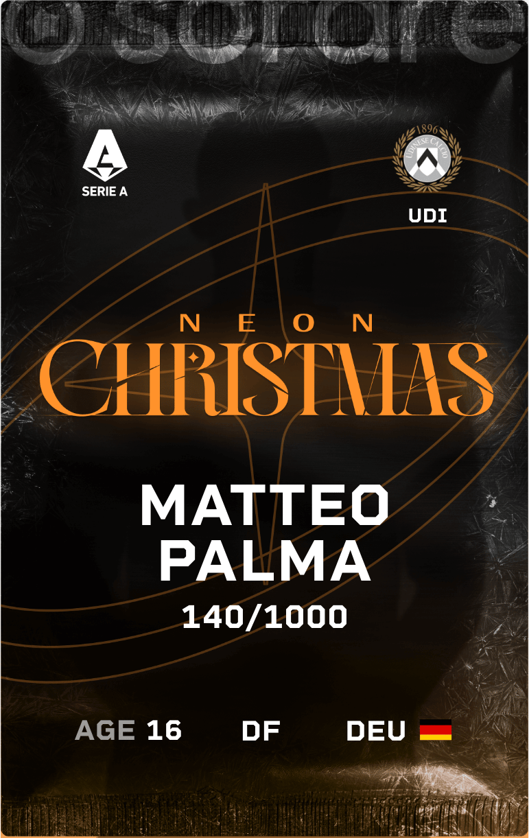 Matteo Palma 2024-25 • Limited 140/1000
