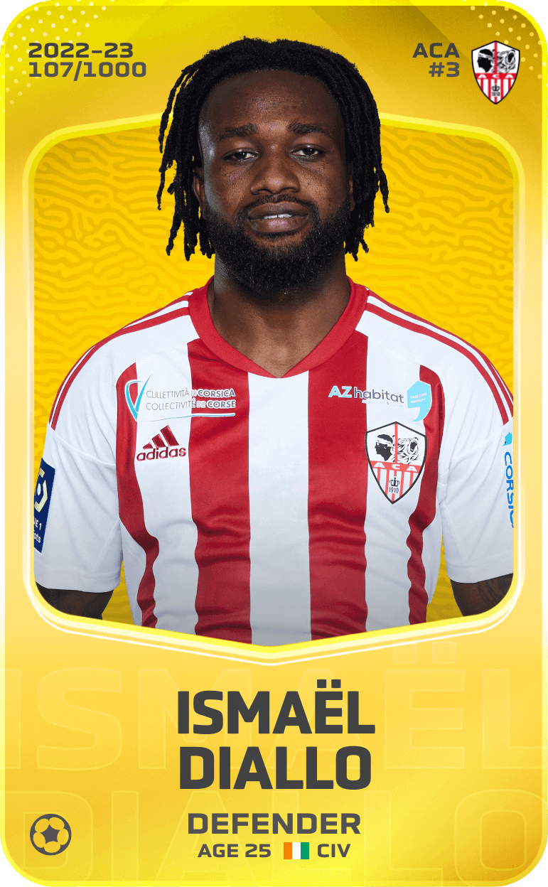 Ismaël Diallo 2022-23 • Limited 107/1000
