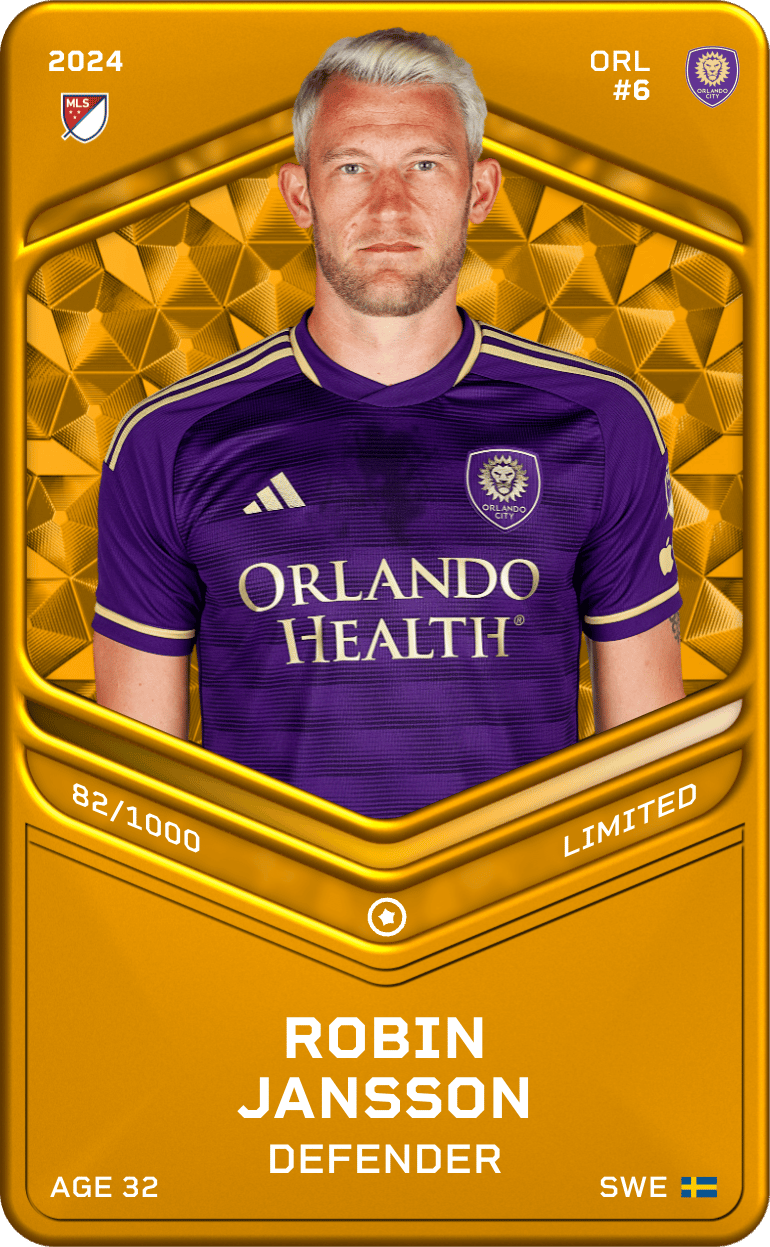 Robin Jansson 2024-25 • Limited 82/1000