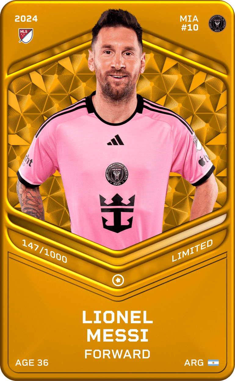 Lionel Messi 2024-25 • Limited 147/1000