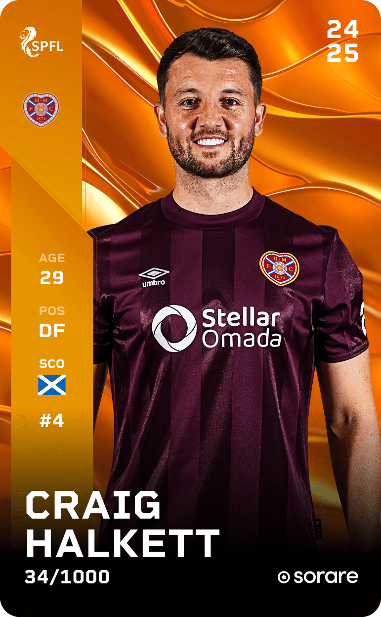 Craig Halkett 2024-25 • Limited 34/1000