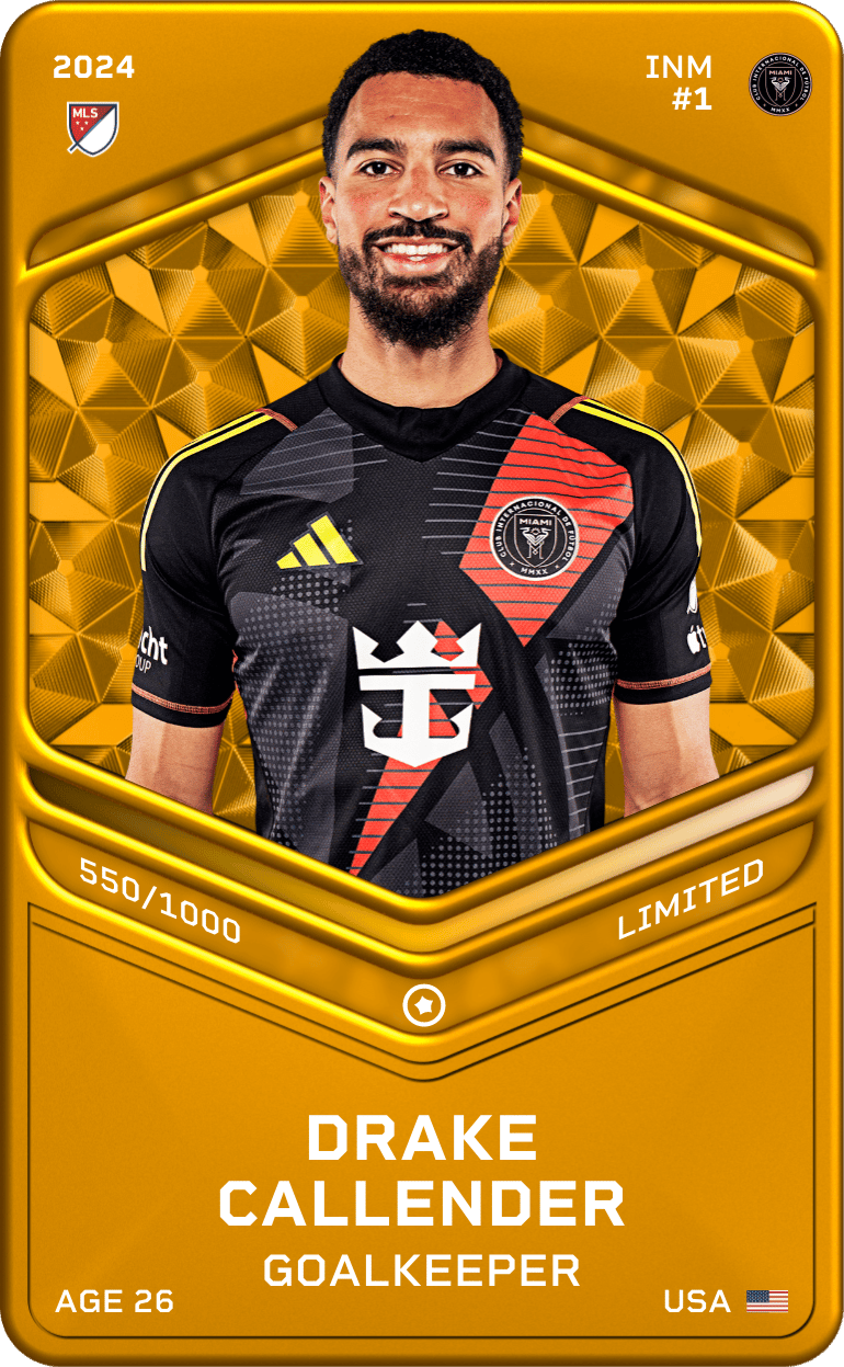 Drake Callender 2024-25 • Limited 550/1000