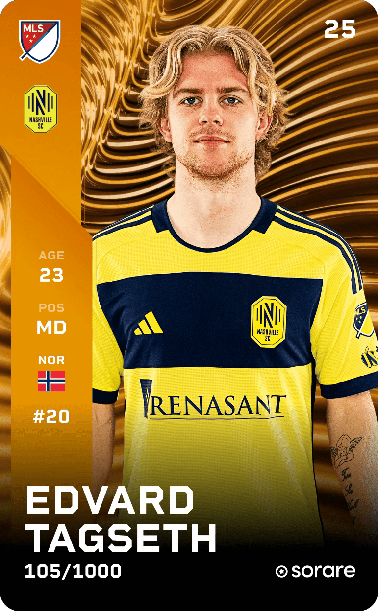 Edvard Tagseth 2025-26 • Limited 105/1000