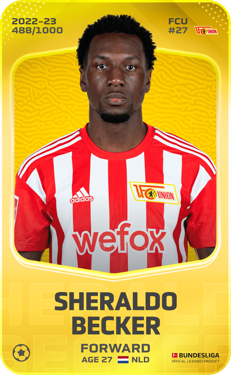Sheraldo Becker 2022-23 • Limited 488/1000