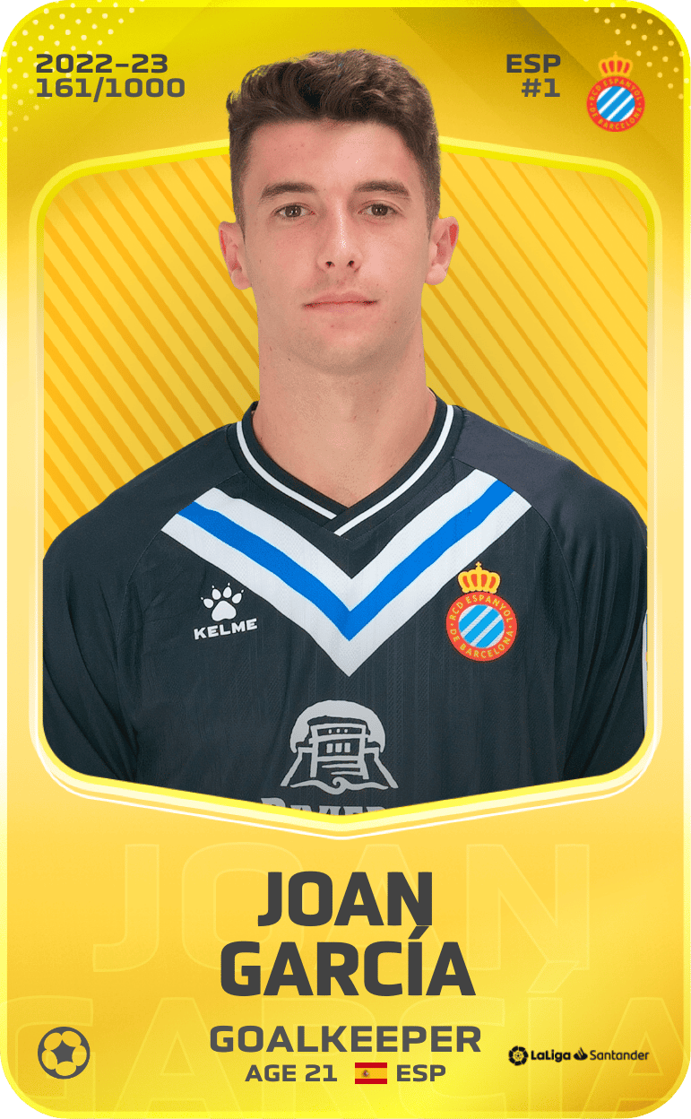 Joan García 2022-23 • Limited 161/1000