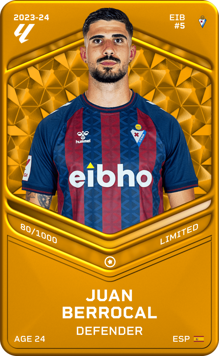 Juan Berrocal 2023-24 • Limited 80/1000