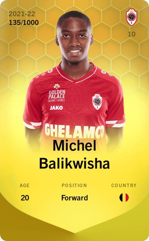 Michel Balikwisha 2021-22 • Limited 135/1000