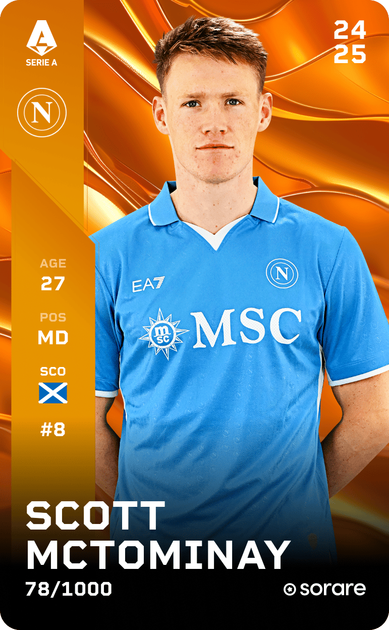 Scott McTominay 2024-25 • Limited 78/1000