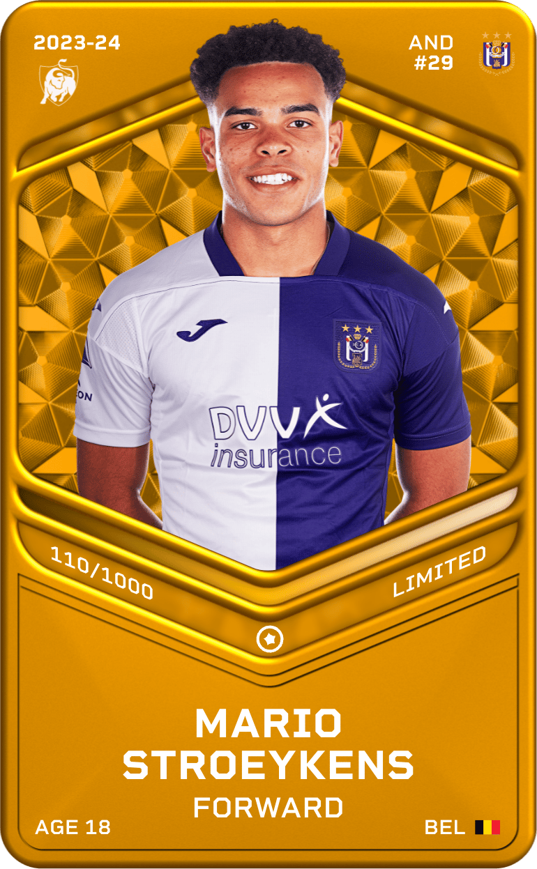 Mario Stroeykens 2023-24 • Limited 110/1000