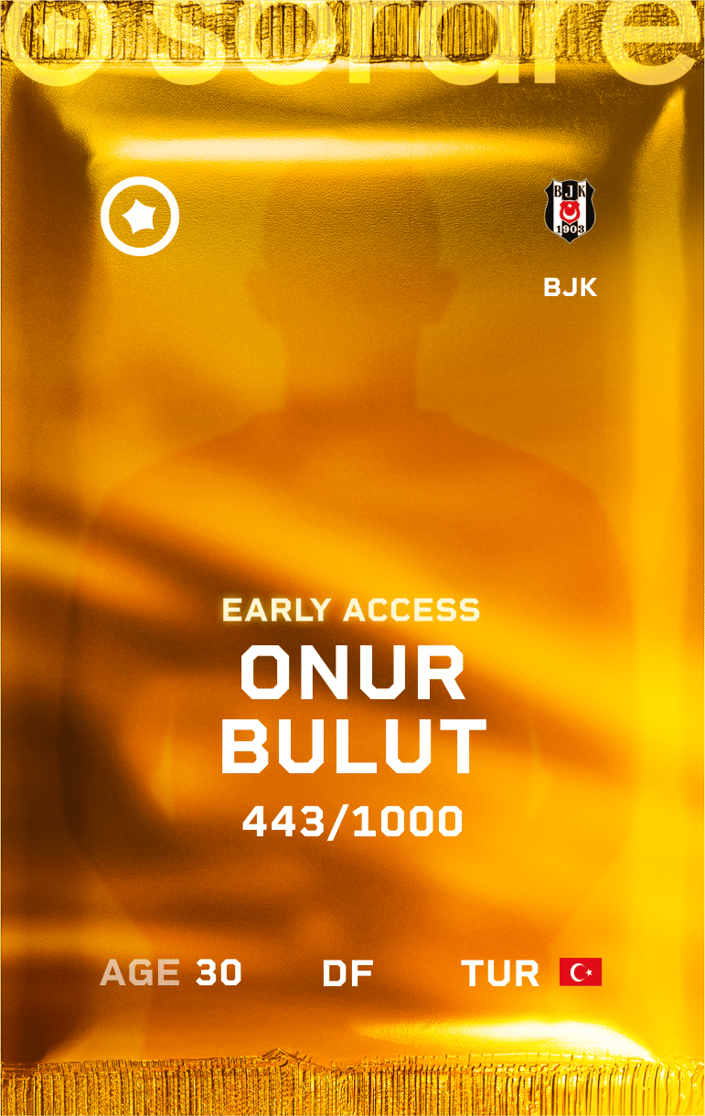 Onur Bulut 2024-25 • Limited 443/1000