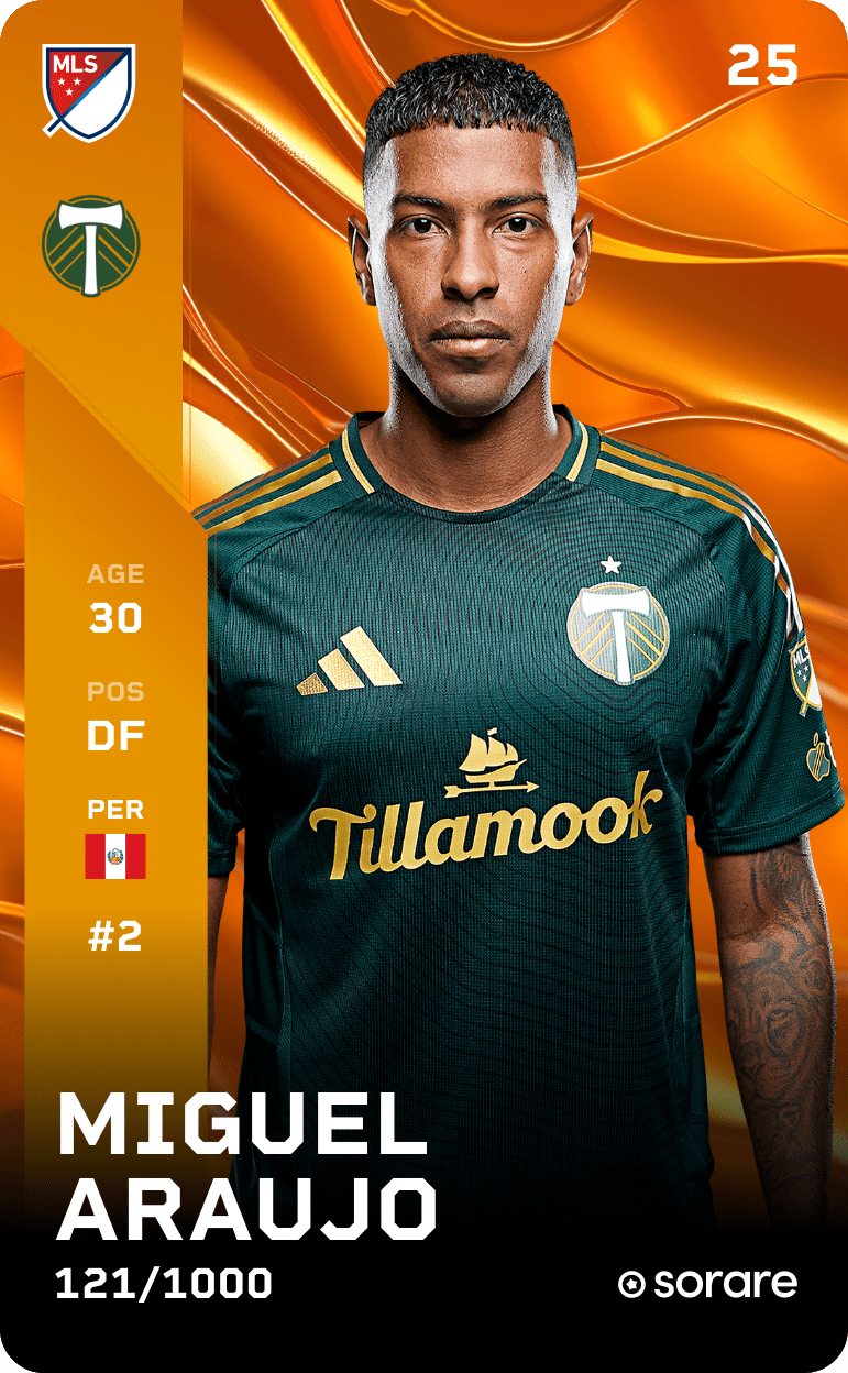 Miguel Araujo 2025-26 • Limited 121/1000