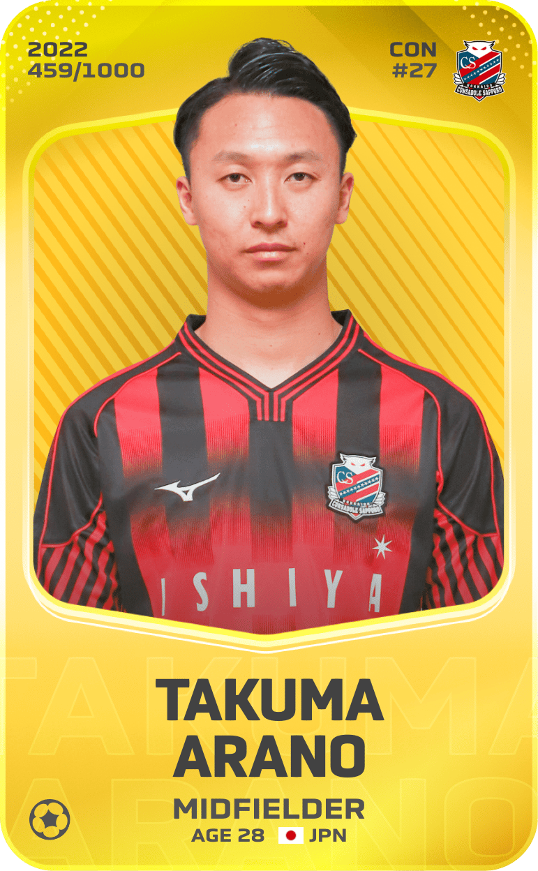 Takuma Arano 2022-23 • Limited 459/1000