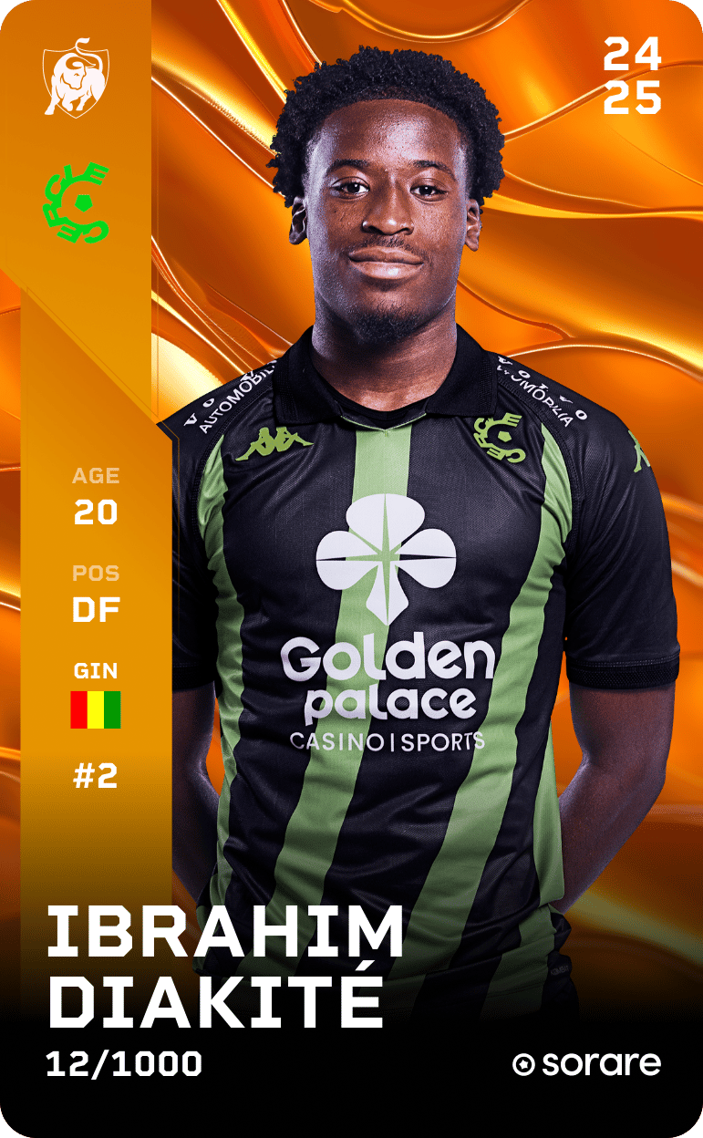 Ibrahim Diakité 2024-25 • Limited 12/1000