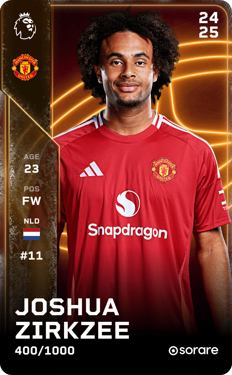 Joshua Zirkzee 2024-25 • Limited 400/1000