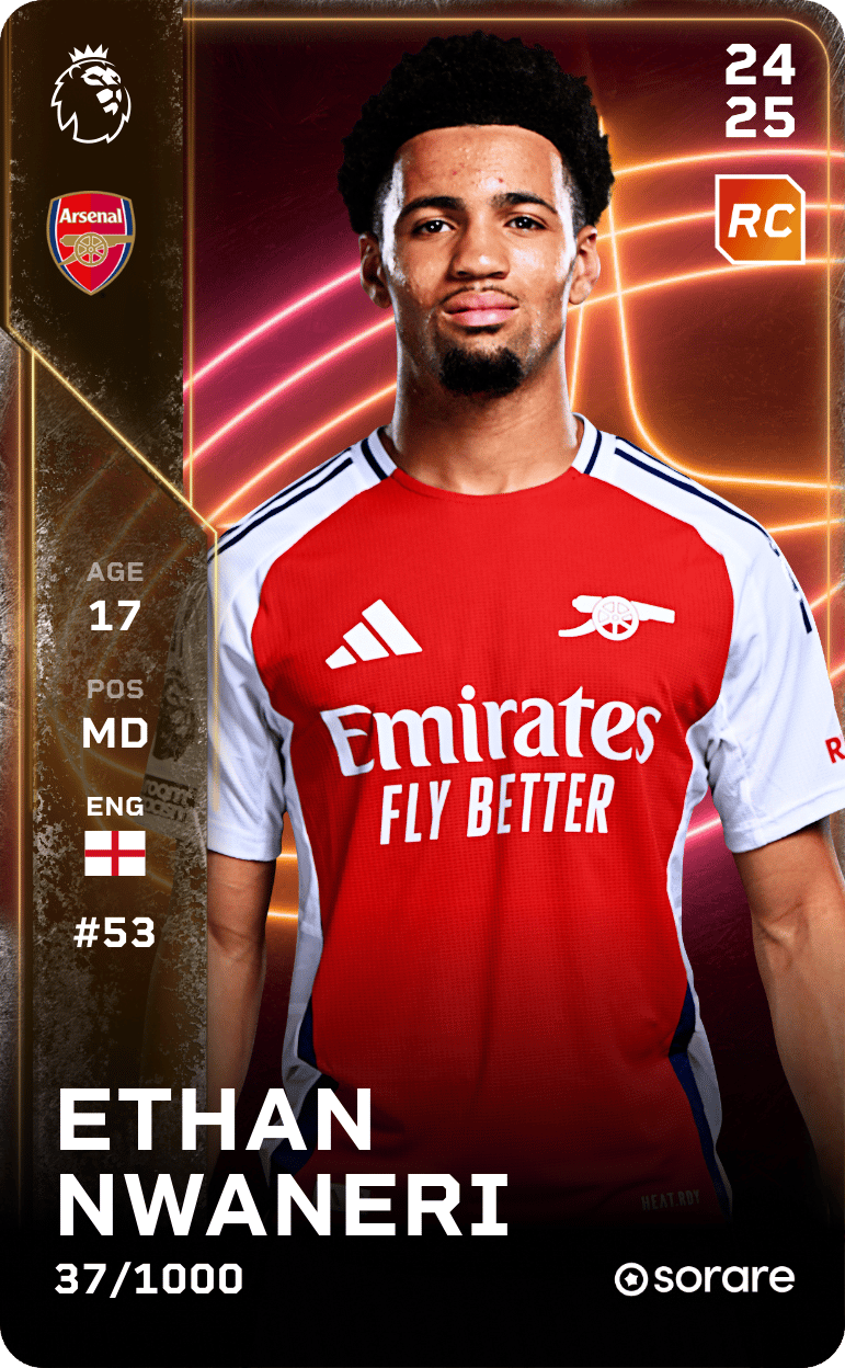 Ethan Nwaneri 2024-25 • Limited 37/1000