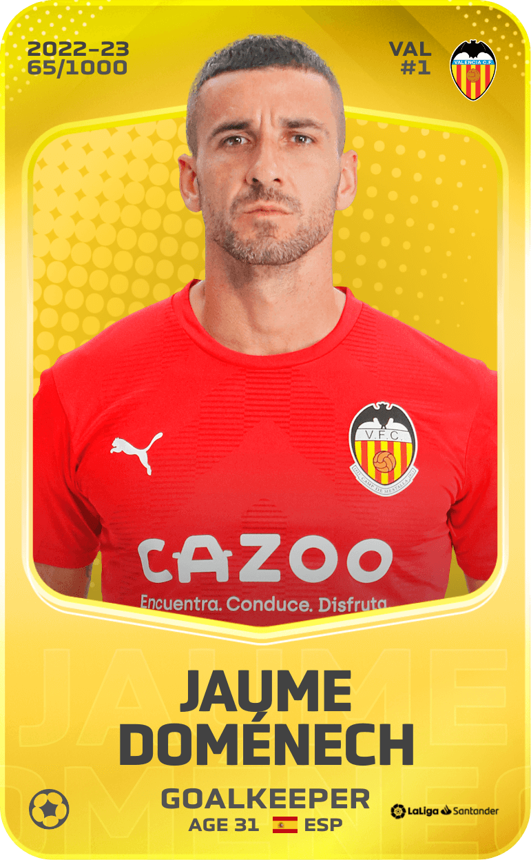 Jaume Doménech 2022-23 • Limited 65/1000