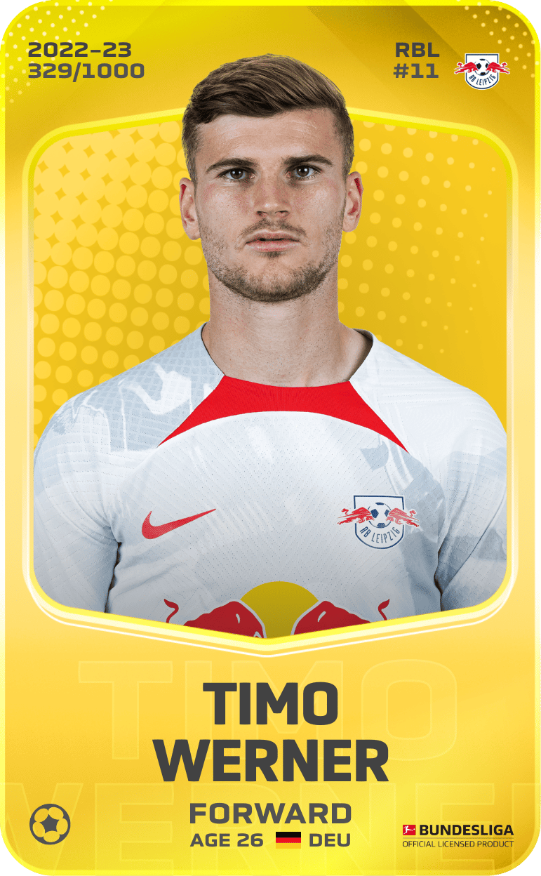 Timo Werner 2022-23 • Limited 329/1000