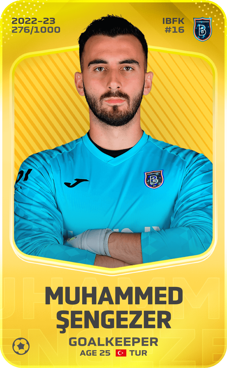 Muhammed Şengezer 2022-23 • Limited 276/1000