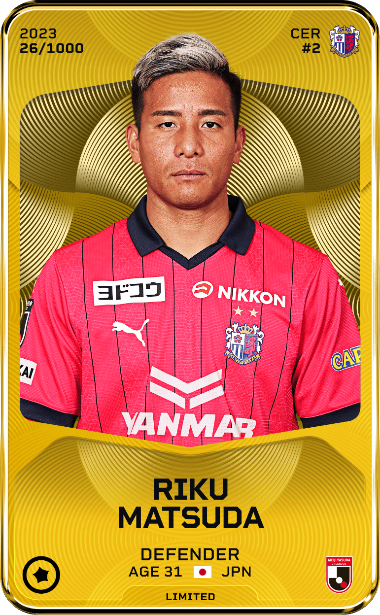 Riku Matsuda 2023-24 • Limited 26/1000